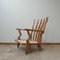 Mid-Century French Oak Armchair, Image 5