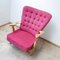 Mid-Century French Oak Armchair, Image 9