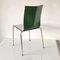 Danish Green & White Side Chair by Erik Magnussen for Engelbrechts, 1990s, Image 10