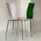 Danish Green & White Side Chair by Erik Magnussen for Engelbrechts, 1990s, Image 2