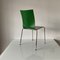 Danish Green & White Side Chair by Erik Magnussen for Engelbrechts, 1990s 11