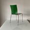 Danish Green & White Side Chair by Erik Magnussen for Engelbrechts, 1990s, Image 11