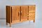 French Elm High Sideboard from Maison Regain, 1970s, Image 4