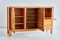 French Elm High Sideboard from Maison Regain, 1970s 10
