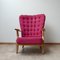 Mid-Century French Armchair by Guillerme Et Chambron 1