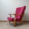 Mid-Century French Armchair by Guillerme Et Chambron, Image 2