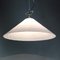 Large White & Gray Murano Glass Ceiling Lamp, 1960s 5