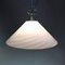 Large White & Gray Murano Glass Ceiling Lamp, 1960s 3