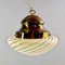 Italian Murano Glass & Brass Lamp from Seguso, 1960s 1