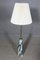 Floor Lamp in Ceramic, Brass by Rigmor Nielsen for Bornholm, 1960s, Denmark, Image 2