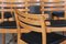 Oak and Leather Dining Chairs by Poul Volther, Set of 6 8