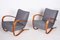 H-269 Beech Armchairs by Jindrich Halabala, Czechoslovakia, 1930s, Set of 2 15