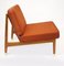 Fauteuil Bas en Hêtre par Folke Ohlsson pour Dux, Suède, 1960s 10