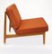 Low Swedish Beech Lounge Chair by Folke Ohlsson for Dux, 1960s 10