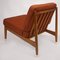 Low Swedish Beech Lounge Chair by Folke Ohlsson for Dux, 1960s 3