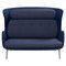 Blue & Gray Ro Sofa by Jaime Hayon for Fritz Hansen 1