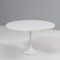 White Dining Table & 5 Orange Viggen Dining Chairs by Borge Johanson, 1960s, Set of 6 5