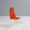 Chaises de Salon Viggen Vintage Orange par Borge Johanson, 1960s, Set de 5 4