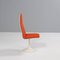 Vintage Orange Viggen Dining Chairs by Borge Johanson, 1960s, Set of 5, Image 6