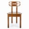Vintage Beech Wooden Chair, 1970s, Image 1