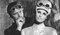 Unknown, Marcello Mastroianni and Raquel Welch, Vintage Black & White Photograph, 1966, Image 1