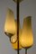 Brass and Glass Chandelier by Gunnel Nyman & Paavo Tynell 5