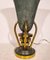 Large Art Deco Lamp with Double Patina by Etling, Image 8