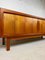 Danish Teak Sideboard with Tambour Doors by Burchardt Nielsen, 1960s 18