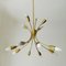 12-Light Ceiling Lamp by Rupert Nikoll, 1960s, Image 2