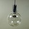 Vintage Murano Glass Ball Pendant Lamp from Mazzega, 1970s 6