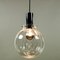 Vintage Murano Glass Ball Pendant Lamp from Mazzega, 1970s 7