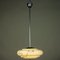 Art Deco Pendant Lamp with Marble Glass Shade, 1930s or 1940s, Image 5