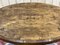 English Pedestal Table in Walnut Veneer, Ebony and Boxwood, Late 1800s 13