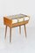 Hand-Painted Side Table with Fold-Down Holder, 1970s, Image 1