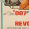 Affiche Originale de Film de Sortie de l'Argentin James Bond: Man with the Golden Gun, 1974 18