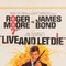 Affiche Originale de Film Américain pour James Bond: Live and Let Die, 1970s 14