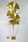 Ginkgo Four-Leaf Floor Lamp by Tommaso Barbi, Italy, 1970s 4