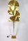 Lámpara de pie Ginkgo de cuatro hojas de Tommaso Barbi, Italy, años 70, Imagen 2
