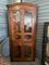 Louis XV Walnut Showcase Corner Cabinet with Cubic Marquetry by Oeben, 18th Century 4