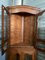 Louis XV Walnut Showcase Corner Cabinet with Cubic Marquetry by Oeben, 18th Century 8