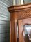 Louis XV Walnut Showcase Corner Cabinet with Cubic Marquetry by Oeben, 18th Century 6