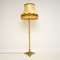 Antike Stehlampe aus Messing im französischen Stil 1
