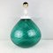 Large Green Murano Glass Table Lamp, Italy, 1970s 1