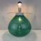 Large Green Murano Glass Table Lamp, Italy, 1970s, Image 8