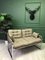 Vintage Two-Seater Sofa with Metal Frame 3