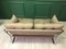 Vintage Two-Seater Sofa with Metal Frame 12