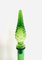 Empoli Green Glass Genie Wine Decanter with Stopper, Italy, 1960s 2
