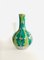 Big Chinese Illustrated Green Pottery Vase Set, China, 1960s, Set of 2 6