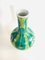 Big Chinese Illustrated Green Pottery Vase Set, China, 1960s, Set of 2, Image 7