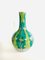 Big Chinese Illustrated Green Pottery Vase Set, China, 1960s, Set of 2, Image 9